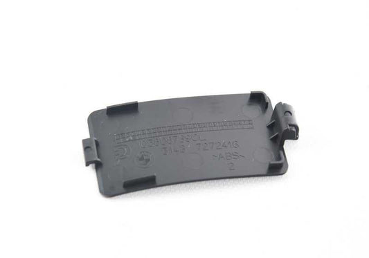 Tapa tirador apertura capó OEM 51437272416 para BMW i3 (I01, I01N). Pieza original BMW.