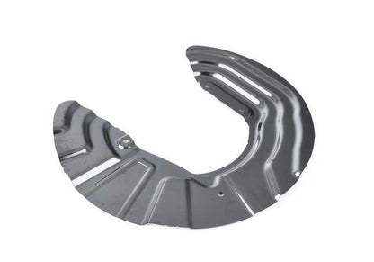 Chapa protectora freno delantero izquierdo OEM 34106787513 para BMW X3 F25 (sDrive18d, sDrive20i) y BMW X4 F26. Original BMW.