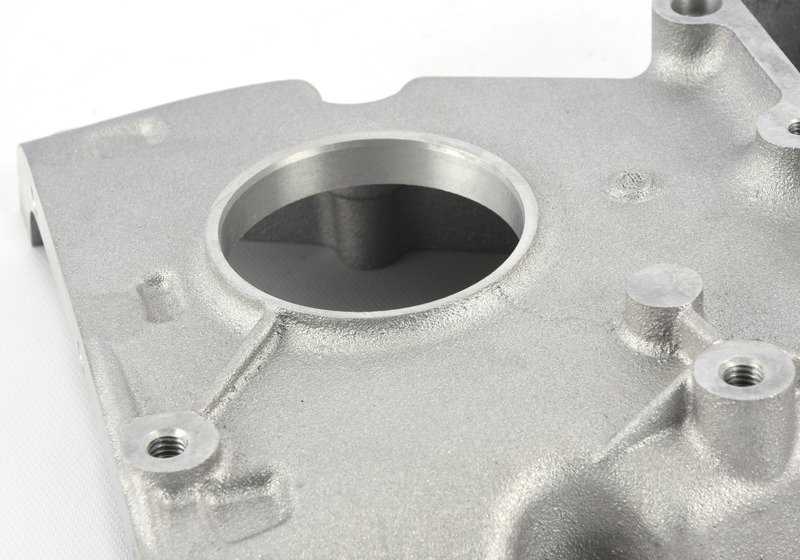 OEM 11141309184 motor closure cap for BMW E30 320i, 320IS, M3 (all models with S14 motor). Original BMW piece.