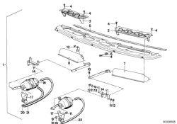 Volet d'air frais droit OEM 64111363250 pour BMW Série 7 E23 728. BMW d'origine.
