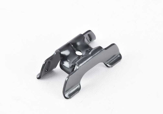Soporte metálico OEM 18211246056 para BMW E30, E12, E28, E24. Pieza original BMW. Ideal para fijaciones en la zona del maletero o sistema de escape según el modelo.