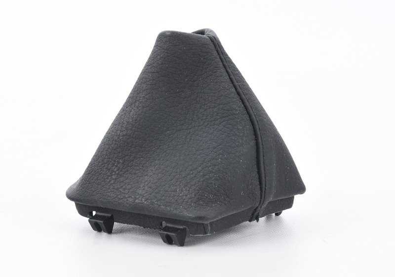 Funda de cuero para palanca de cambios OEM 25127507082 para BMW E46 325i y 325Ci (manual y automático). Compatible con modelos del 2000 al 2006. Original BMW.