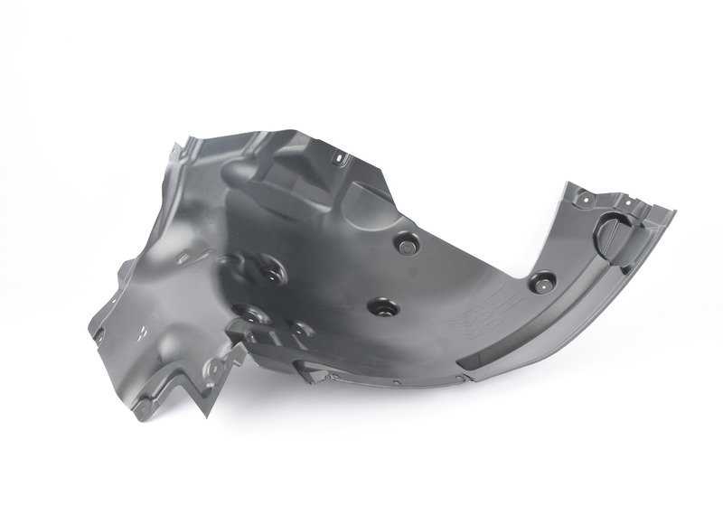 Cubierta paso de rueda delantera izquierda OEM 51718060081 para BMW F90. Original BMW.