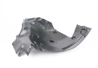 Cubierta paso de rueda delantera izquierda OEM 51718060081 para BMW F90. Original BMW.