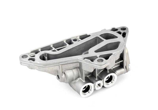 Carcasa del termostato con termostato OEM 11427577284 para BMW E83. Original BMW.