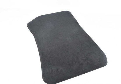 Juego de alfombrillas velours antracita OEM 51477316630 para BMW X1 E84 xDrive (delanteras y traseras, volante a la izquierda). Original BMW.