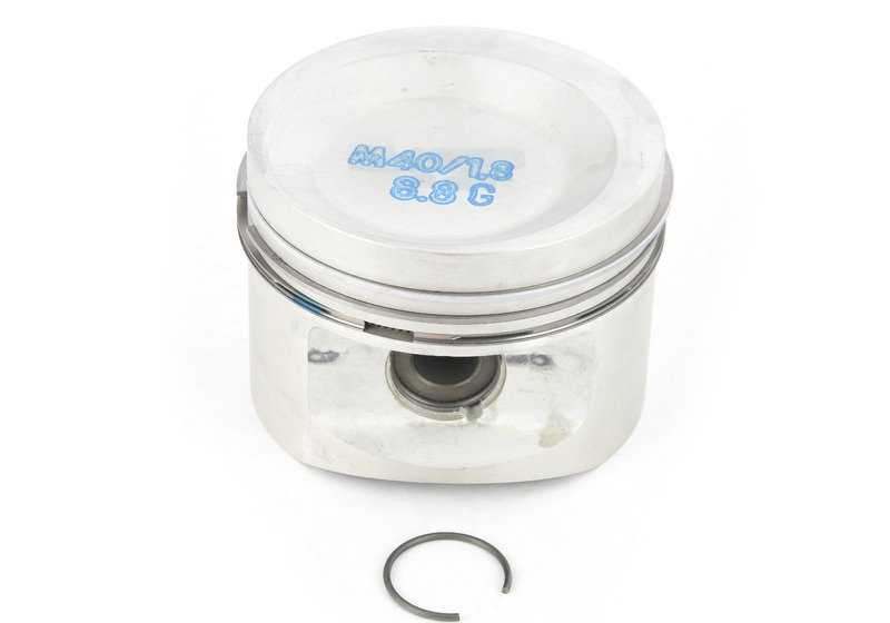 Pistón Mahle 84,48MM (+0,50) OEM 11251709976 para BMW E30 y E34. Recambio original BMW.