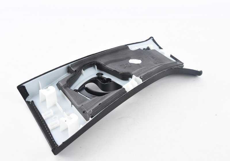 Cubierta B pilar superior derecha para BMW Serie 5 F10, F11, F18 (OEM 51438060010). Original BMW.
