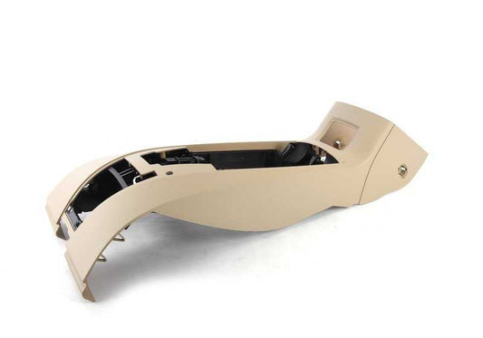Panel cubre caja de almacenamiento beige OEM 51466978108 para BMW Z4 E85. Original BMW.
