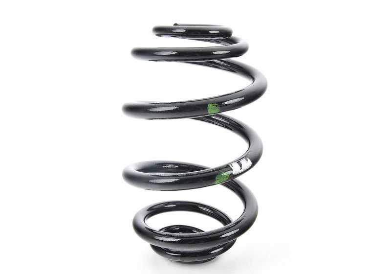 Muelle trasero OEM 33536760606 para BMW E65 y E66. Compatible con versiones 730i, 735i, 740i, 745i, 750i, 760i. Repuesto original BMW.