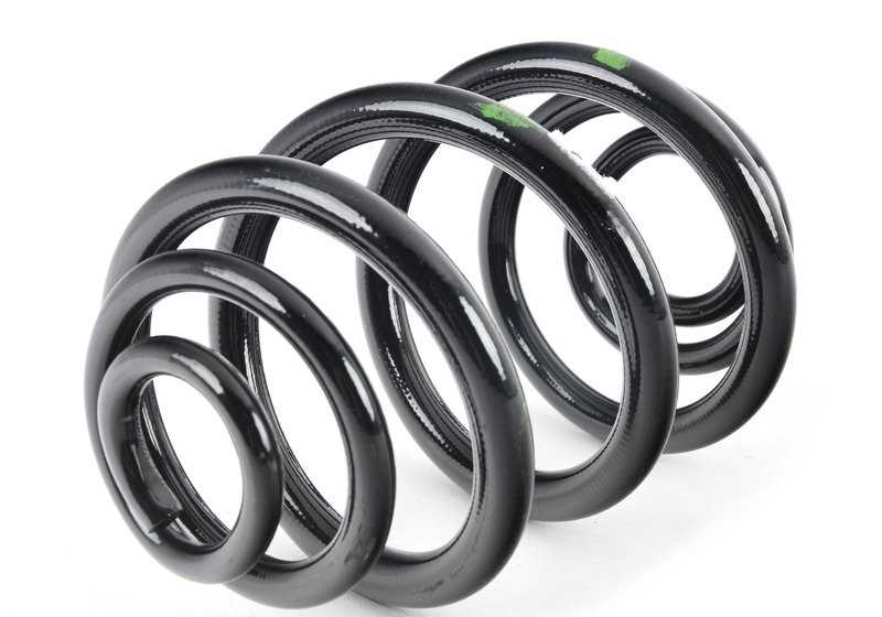 Muelle trasero OEM 33536760606 para BMW E65 y E66. Compatible con versiones 730i, 735i, 740i, 745i, 750i, 760i. Repuesto original BMW.