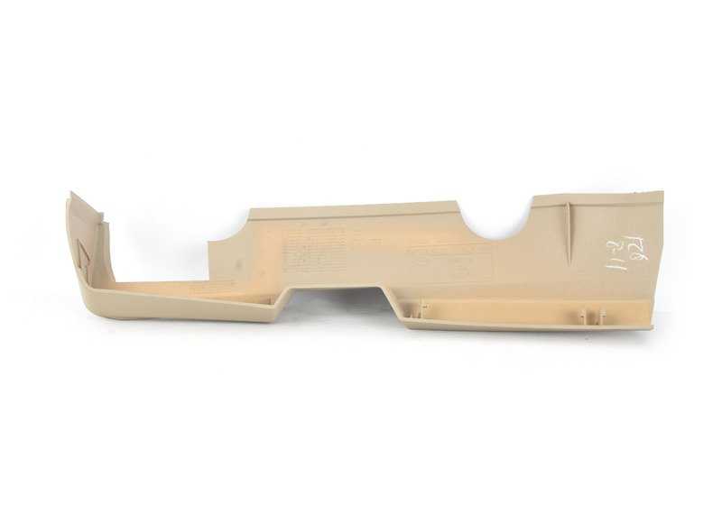 Embellecedor derecho beige OEM 51437055414 para BMW Z4 E85 2.0i, 2.2i, 2.5i {Modelos: BZ11, BZ12, BT11, BT12, BT21, BT22, BT31, BT32, BT33, BT41}. Original BMW.