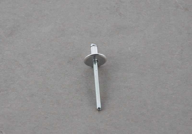 Remache ciego OEM 07146984985 para BMW F40,F52,F22,F44,F45,F46,F30,F31,F34,F32,F82,E60,F07,F10,F11,F18,G60,G61,G68,G90,F06,F13,G11,G12,G70,I15,F48,F49,U11,U12,F39,U10,G45 y MINI F54,F55,F56,F57,F60,R61. Original BMW y MINI.