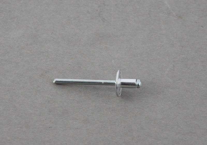Remache ciego OEM 07146984985 para BMW F40,F52,F22,F44,F45,F46,F30,F31,F34,F32,F82,E60,F07,F10,F11,F18,G60,G61,G68,G90,F06,F13,G11,G12,G70,I15,F48,F49,U11,U12,F39,U10,G45 y MINI F54,F55,F56,F57,F60,R61. Original BMW y MINI.
