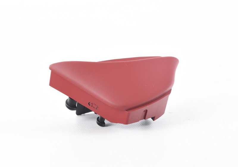 Innenräume linke Abdeckung OEM 61312496277 für BMW Z3 M E36 {CK91, CK92, CK93, Cl91, Cl92, Cl93, CM91, CM92, CM93, CN91}. Farbe ICOLA rot. Original BMW.