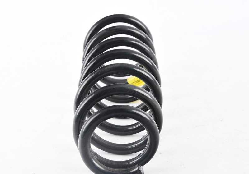 Front coil spring for BMW E46, F30, F80 (OEM 31336773051). Original BMW.