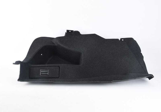 Guarnecido lateral izquierdo maletero OEM 51487246299 para BMW F30, F80. Pieza original BMW.