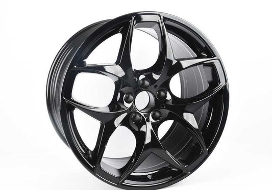 Llantas de aleación diseño Doble Radio 215 negras 21" para BMW X5 E70 y X6 E71/E72. OEM 36116782834. Original BMW.