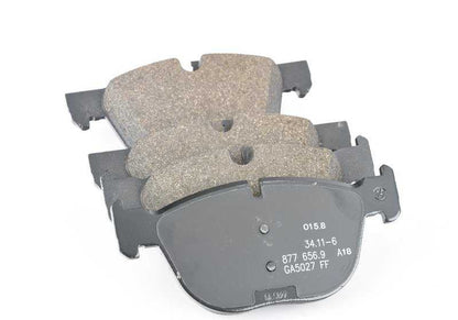 Kit de pastillas de freno sin amianto OEM 34116877653 para BMW F26. Original BMW.