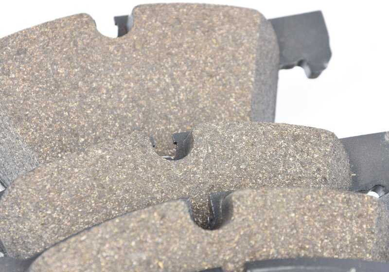 Kit de pastillas de freno sin amianto OEM 34116877653 para BMW F26. Original BMW.