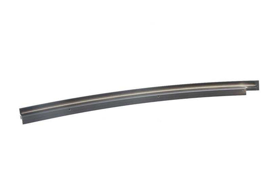 Verzierungsmittel linke Fensterführung für die BMW 3 E46 -Serie (OEM 51348160973). Original BMW