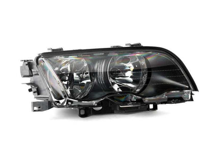 Faro delantero derecho OEM 63126906496 para BMW E46 {320i, 323i} todos los modelos compatibles. Original BMW.