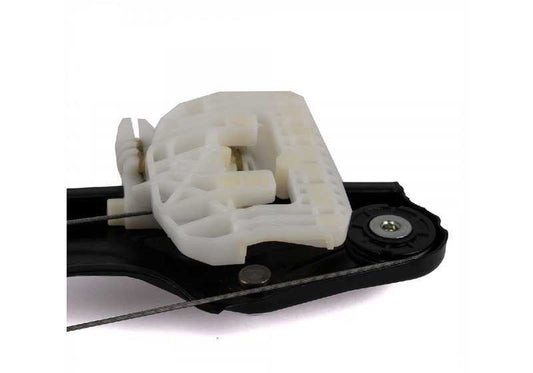 Elevador de ventanilla sin motor trasero derecho OEM 51357281888 para BMW F30, F31, F35, F80. Original BMW.