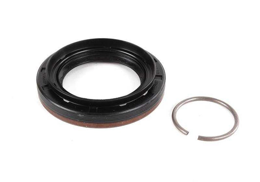 Retén de aceite con anillo de seguridad OEM 33107510289 para BMW E82, E36 (M3), E46 (M3), E90, E92, E93, E28, E34, E39, E60, E61, E24, E63, E64, E23, E32, E38, E65, E31, E85, E86. Original BMW.