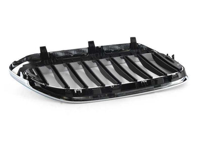 Front left decorative grille for BMW 5 Series G30, G31, G38 (OEM 51137390863). Original BMW.
