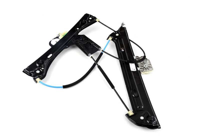Elevalunas delantero izquierdo sin motor OEM 51337365259 para BMW Serie 4 F36 (418d). Compatible con todos los modelos F36 indicados. Original BMW.
