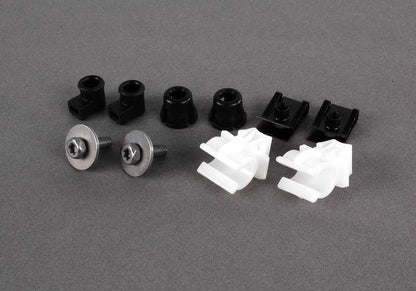 Kit de réparation Faro Support OEM 63126904664 pour BMW E46 {316i, 316ci} avec différents moteurs et versions. Compatible avec les phares halogènes et xénon. BMW d'origine.