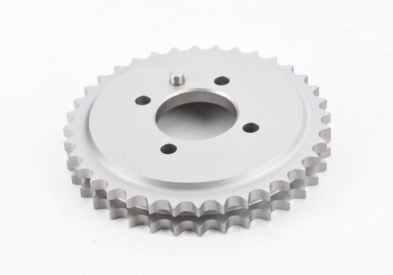 Piñón de distribución (Kettenrad) OEM 11310631105 para BMW 114, 1502, 1600, 1600 GT, 1600 ti, 2002, 2500, 2800 {modelos E10, E12, E21}. Original BMW.