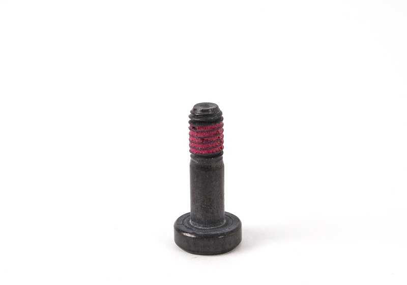 Tornillo de fijación M6x20 rojo OEM 52108150020 para BMW E39 y E38. Pieza original BMW usada en estructuras de asiento delantero y deportivos. Original BMW.