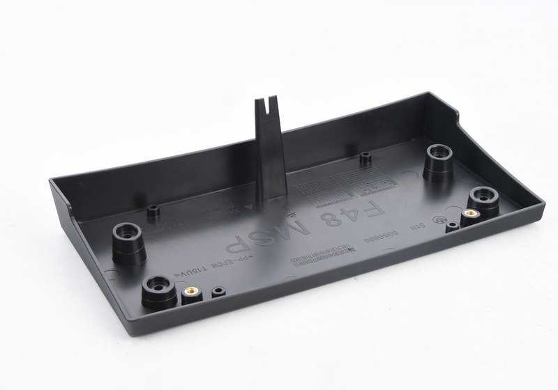 Soporte porta matrícula OEM 51118059896 para BMW F48. Original BMW.