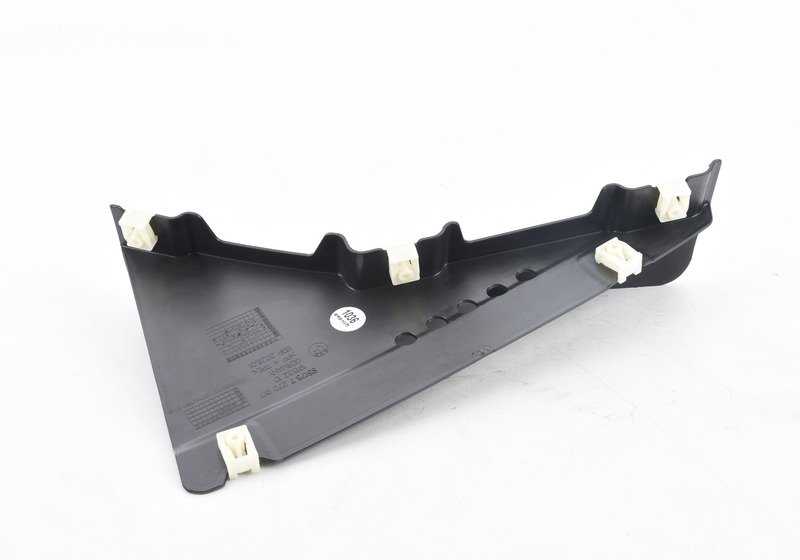 Tapa embellecedora delantera izquierda OEM 51757270917 para BMW i3 (I01) 60Ah y 120Ah, versiones con y sin Rex. Compatible con modelos desde 2013 hasta 2022. Original BMW.