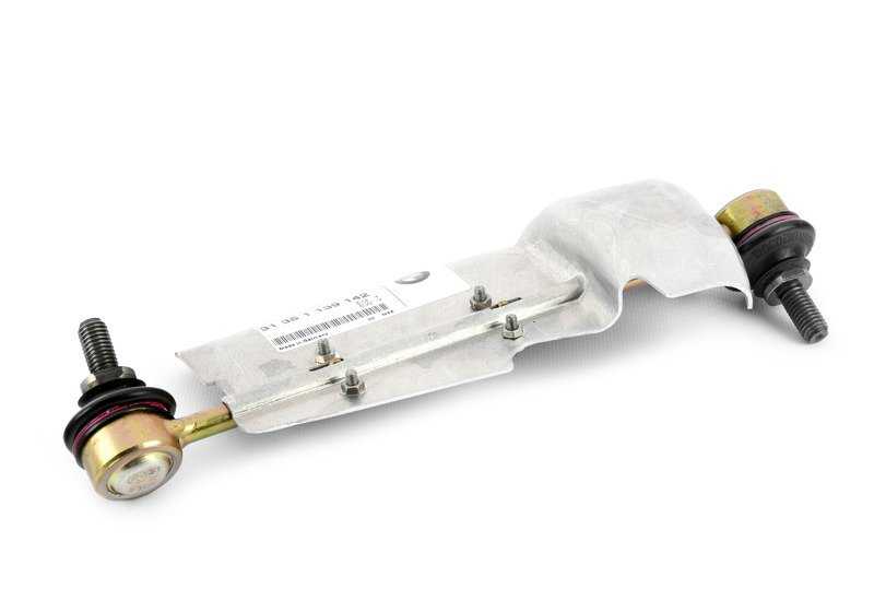 Barre de poussée avec déflecteur d'air droit OEM 31351139142 pour BMW E32. BMW d'origine.