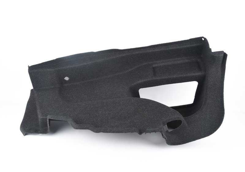 Revestimiento lateral izquierdo del maletero OEM 51477289119 para BMW F32, F32N, F82, F82N. Original BMW.