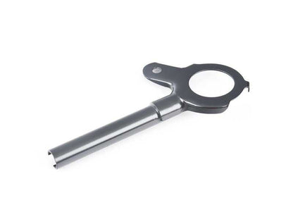 Soporte izquierdo OEM 31421242231 para BMW Motorrad R 80 GS (R247) modelos 0346 y 0348 (1980-1987). Original BMW.