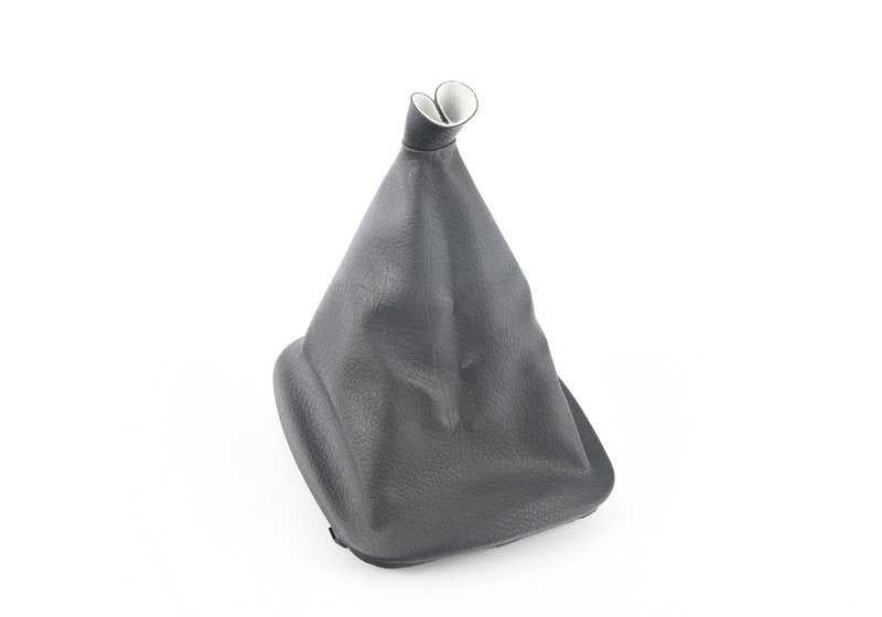 Faux Leather Gear Shift Knob Cover for BMW E34 (OEM 25111221217). Original BMW.