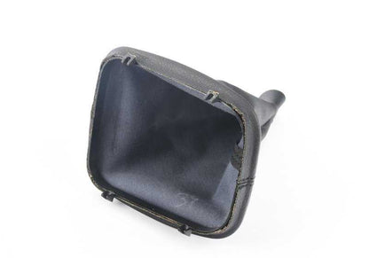 Faux Leather Gear Shift Knob Cover for BMW E34 (OEM 25111221217). Original BMW.