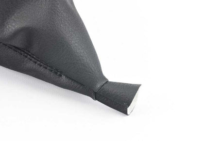 Faux Leather Gear Shift Knob Cover for BMW E34 (OEM 25111221217). Original BMW.