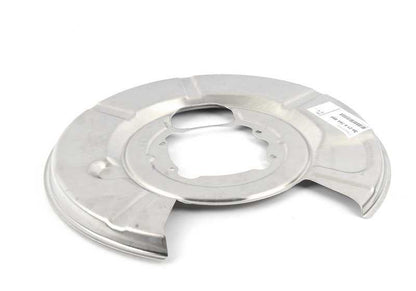 OEM 34216764899 9 Folha de proteção do freio traseiro para BMW E61 520d. Compatível com modelos com o motor M47 e N47, manual e automático. BMW original.