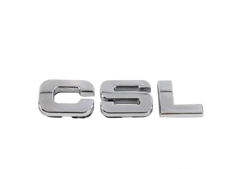 Emblema adhesivo OEM 51147897398 para BMW E46. Original BMW.