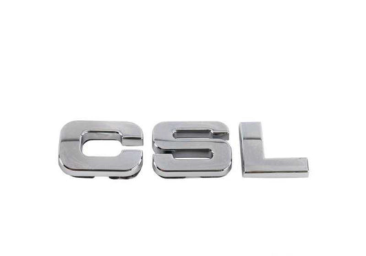 Emblema adhesivo OEM 51147897398 para BMW E46. Original BMW.