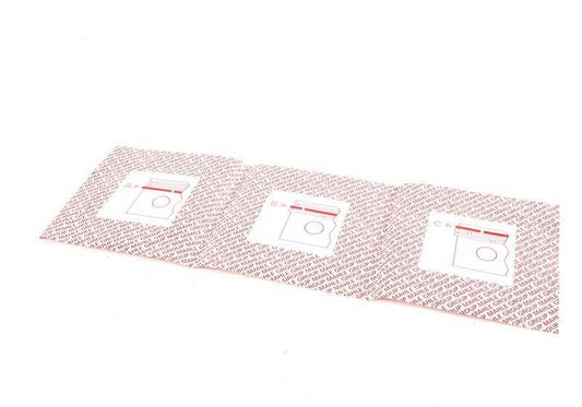 Juego de segmentos de pistón OEM 11257506254 para BMW E36, E46, E39, E60, E65, E66, E83, E53, Z3, E85. Original BMW.