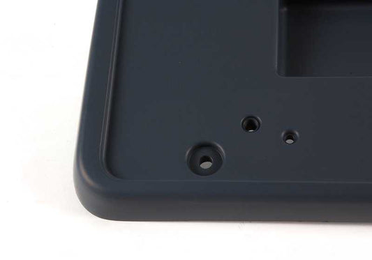 Base de placa de matrícula imprimada OEM 51112695262 para BMW Serie 3 E46 M3, M3 CSL. Original BMW.