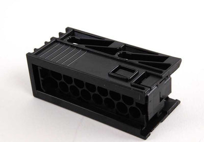 15 POL socket box. for BMW E46, E39, E60, E61, E63, E64, E83, E53, MINI R52, MINI R50, MINI R53, . Genuine BMW. . Genuine BMW