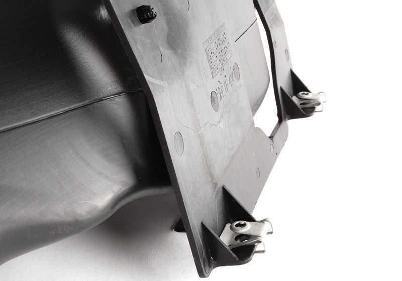 Conducto de aire freno delantero izquierdo OEM 51717893129 para BMW E46 316Ci, 318Ci. Mejora la refrigeración del sistema de frenos. Pieza original BMW.