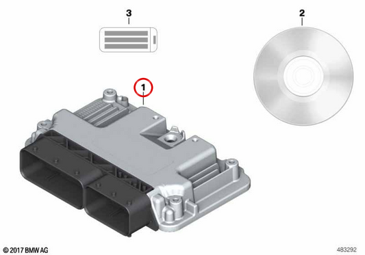 Mecanismo de controle OEM 13618543376 para motocicletas BMW S K42 HP4, S K46 S 1000 RR. Originais BMW Motorrad.