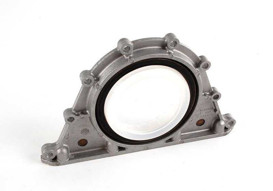 Sealing lid with OEM retainer 11147512101 for BMW E60, E61, E63, E64, E65, E66, E53, E70. Original BMW.